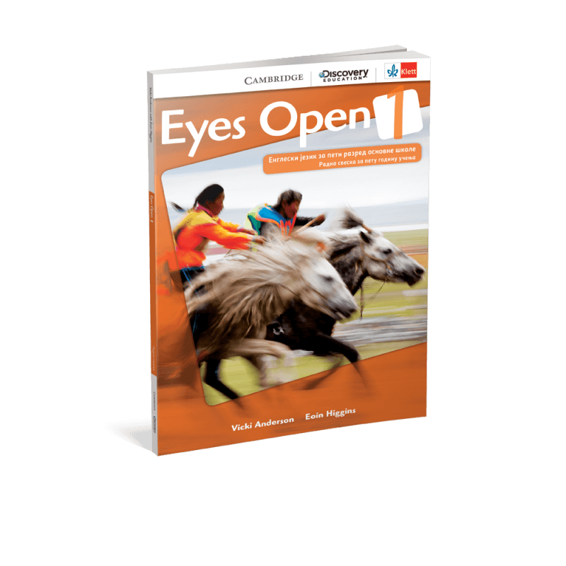 „Eyes open 1”, radna sveska