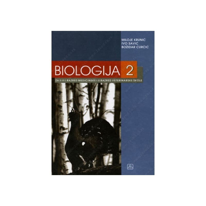 Biologija 2, udžbenik za 2. razred medicinske i 2.razred veterinarske škole
