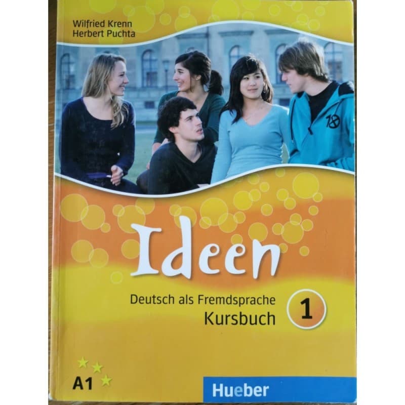 Ideen 1, udžbenik iz nemačkog jezika za 1. godinu srednje škole