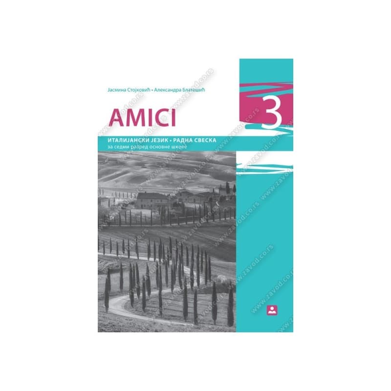 Italijanski jezik 7-Radna sveska-Amici 3