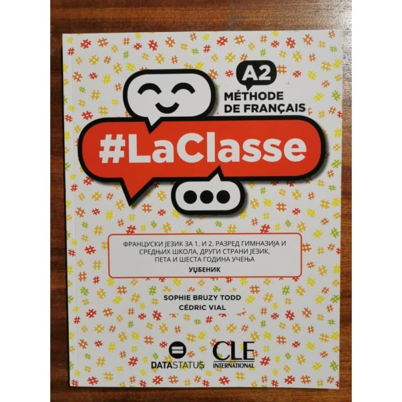 Laclasse A2 - udzbenik - francuski jezik za 1. i 2. razred gimnazije