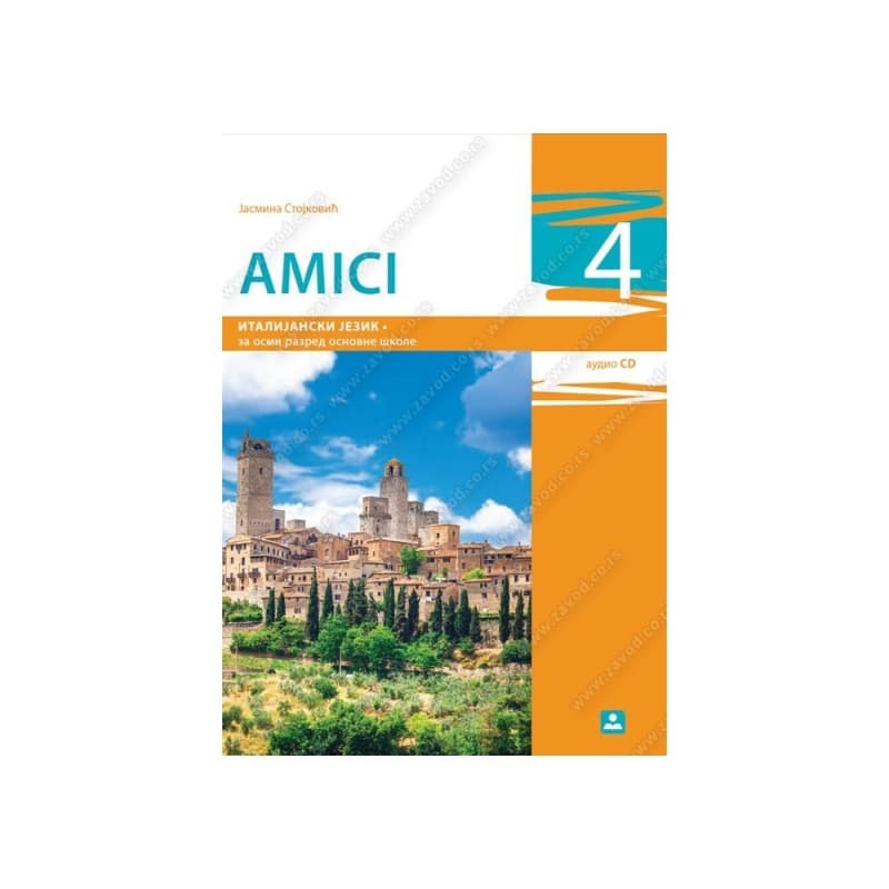 Italijanski jezik 8-Udžbenik-Amici 4