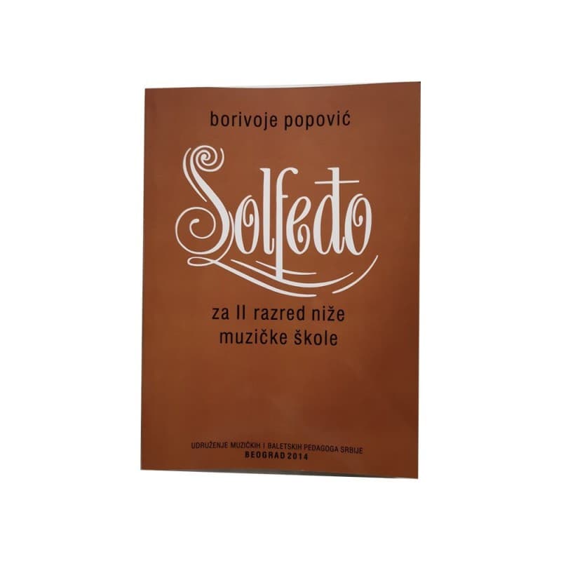 Solfeđo za 2. razred niže muzičke škole
