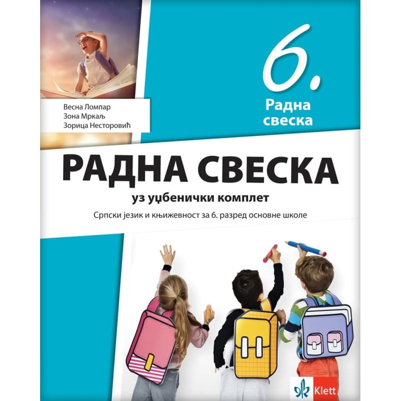 Radna sveska 6 - Srpski jezik - Klett