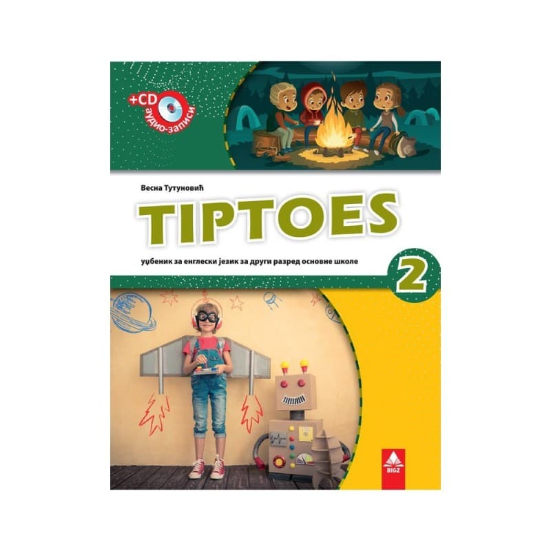Tiptoes 2 , radni udžbenik iz engleskog jezika