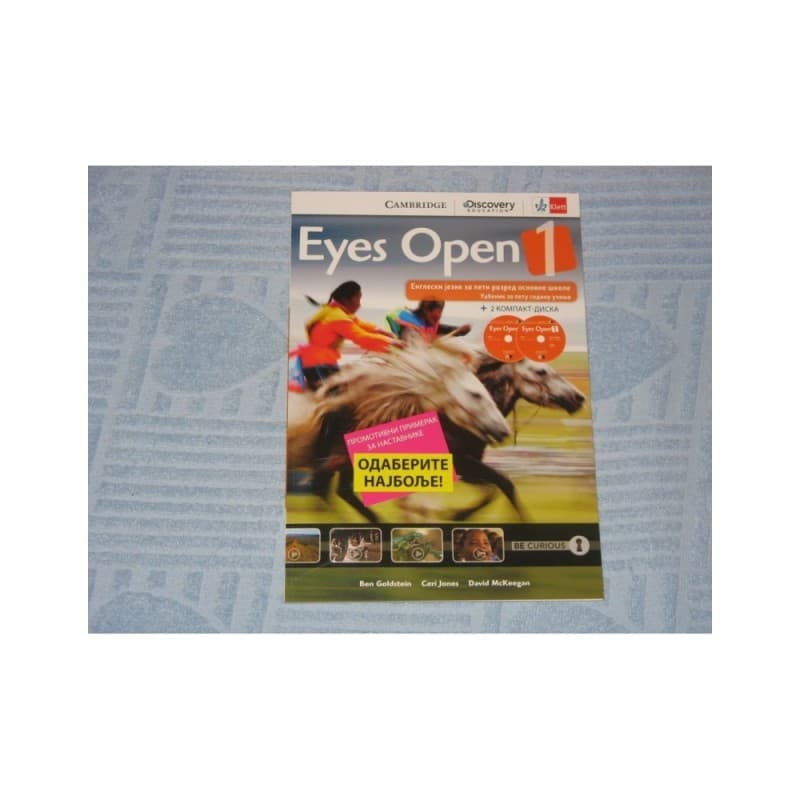 „Eyes open 1”, udžbenik