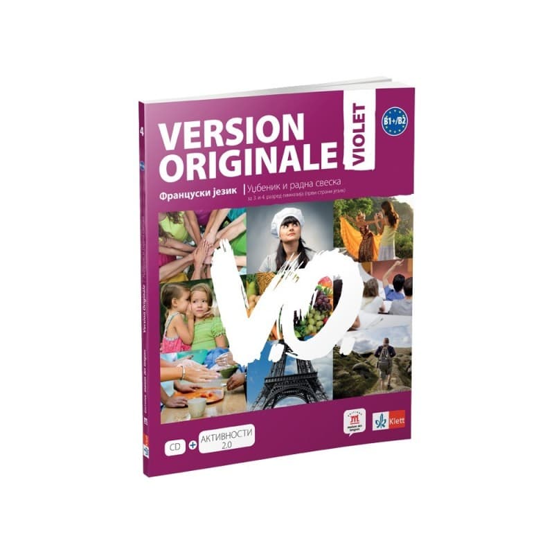 Version originale violet, udzbenik + radna sveska