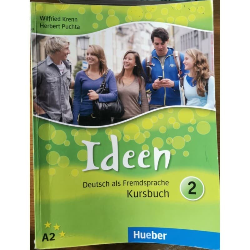 Ideen 2, udžbenik iz nemačkog jezika za 2. godinu srednje škole