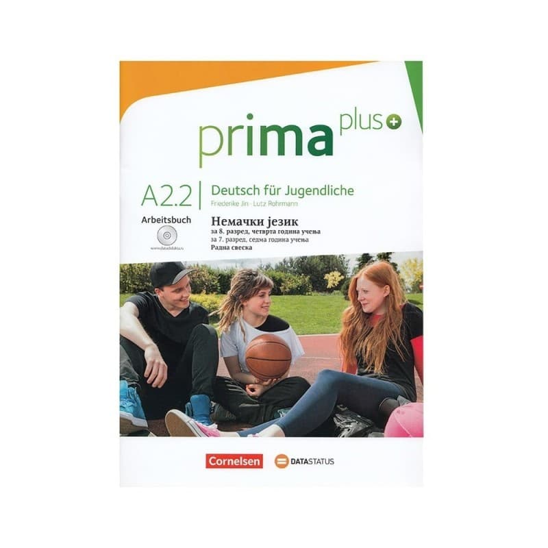 Nemački jezik 8-Radna sveska-Prima plus A2.2