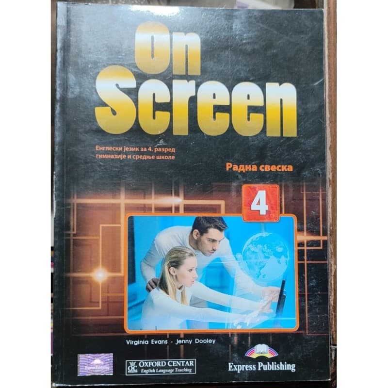On Screen - Engleski za 4 razred gimnazije i srednje škole - radna sveska