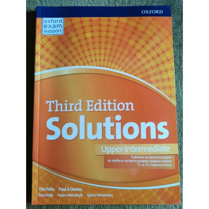 Solutions udžbenik - Upper-Intermediate - Third Edition