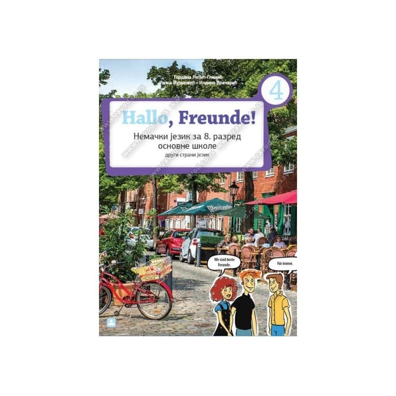 Nemački jezik 8-Udžbenik-Hallo freunde 4